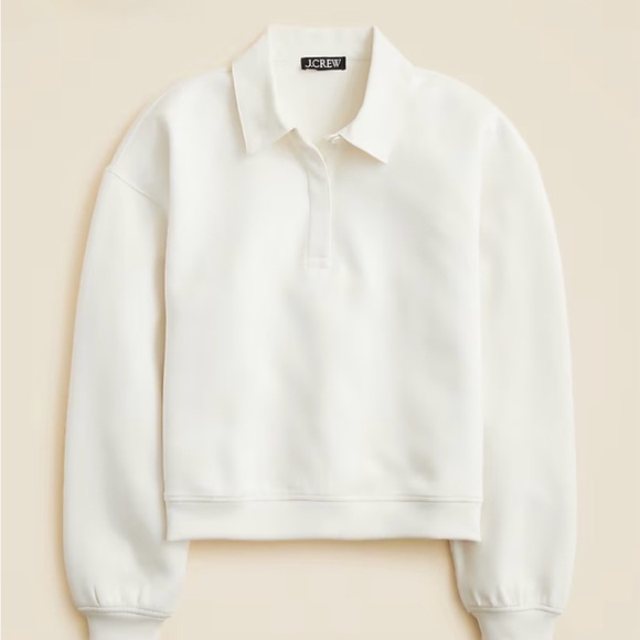 J. Crew Scuba-knit rugby sweatshirt scuba knit - Picture 2 of 4